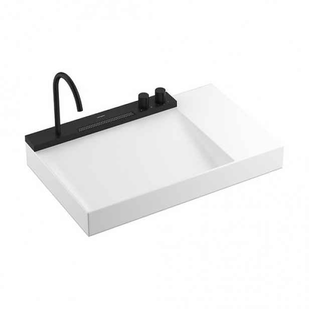 Hansgrohe Avalegra umyvadlo s termostatickou baterií 78x47,5 cm mat 22473670