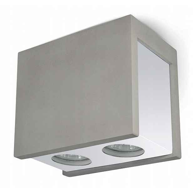 Nástěnné Svítidlo Halogenové Led 2x GU10 Beton