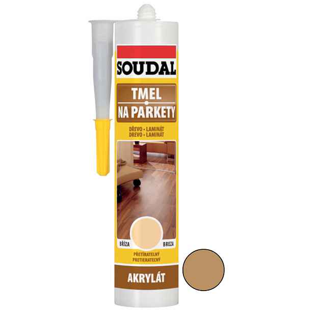 Tmel na parkety Soudal buk 280 ml