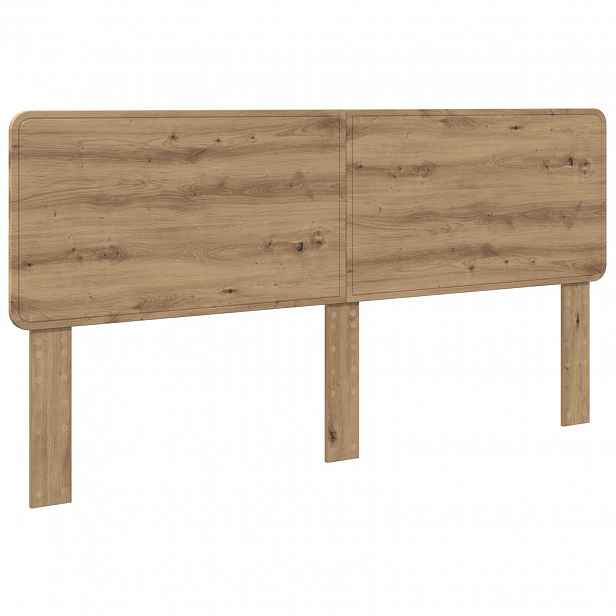 vidaXL Čelo postele Artisanový dub Kompozitní dřevo