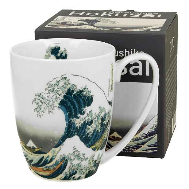 Duo Porcelánový hrnek Hokusai The Great Wave 350 ml vícebarevný