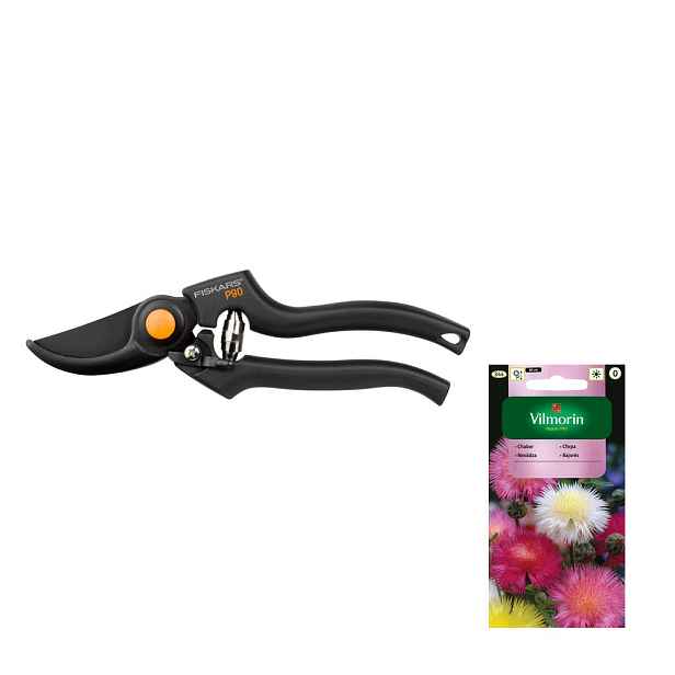 Fiskars Zahradní nůžky P90 na silné větve 23 cm +dárek semena