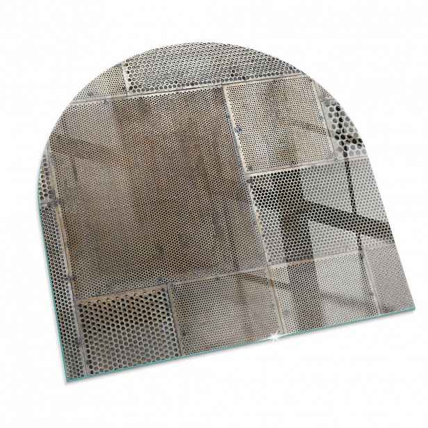 TULUP PODLOŽKA POD KRB 100x100 cm - Vzor perforovaného plechu