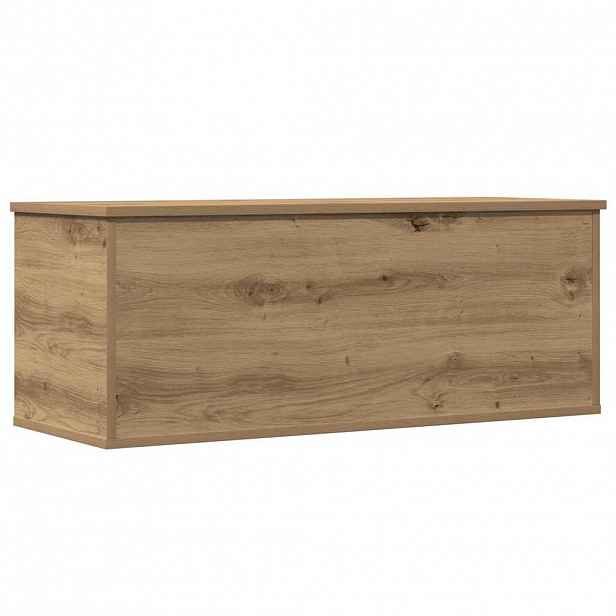 vidaXL Úložná krabice Artisanový dub 90 x 35 x 35 cm Kompozitní dřevo