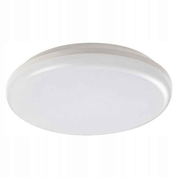 Bílá kulatý stropní svítidlo venkovní lampa na terasu 24W