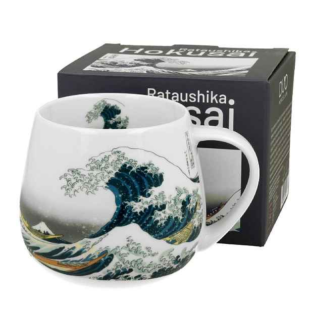 Duo Porcelánový hrnek Hokusai The Great Wave 430 ml vícebarevný