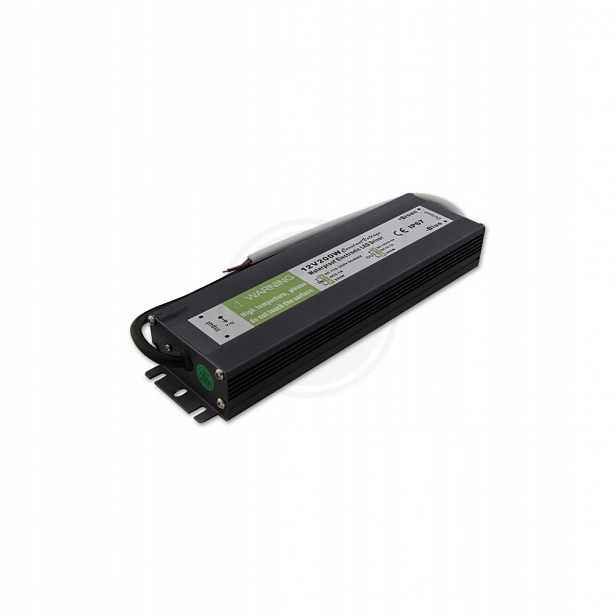 Led zdroj 200W IP67 12V DC Odolný Vůči Vlhkosti A Provozním Podmínkám