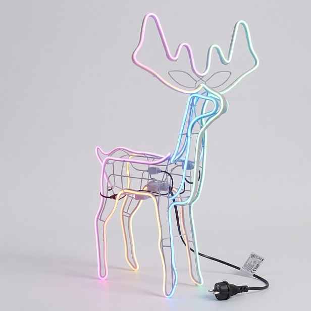 Sob Neon Led 110cm Pohyblivá Vánoční Hlava 11M IP44 Multi