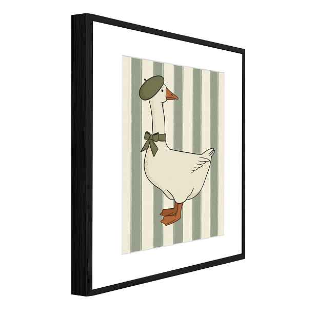 Strukturální Obraz Pasparta V Rámu Houska Retro Obývací Pokoj Ložnice 60x40