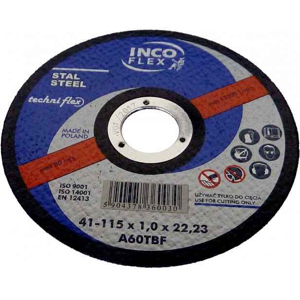 INCO FLEX řezný kotouč na kov 125x1,0