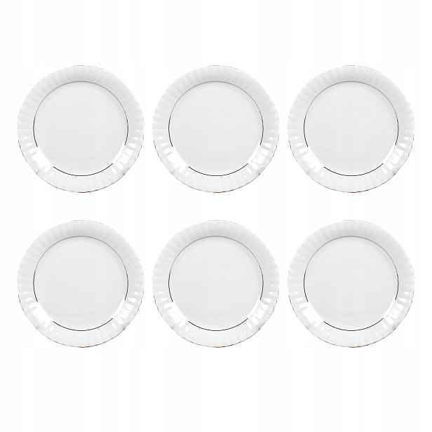 6 x Obědový talíř Chodzież Iwona 24 cm