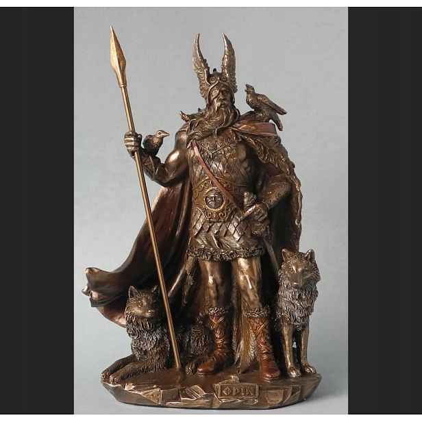 Figurka Odyn – severský bůh moudrosti a války – Veronese 24,5 cm