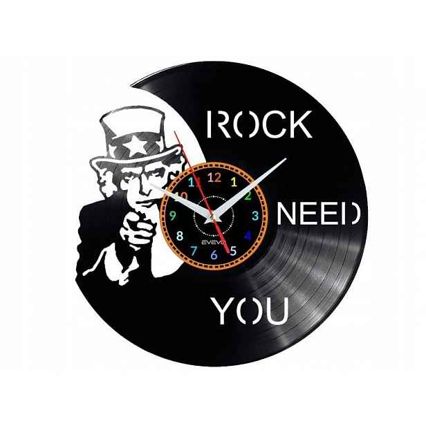 Rock Need You Dárek pro milovníka originální Nástěnná Dekorace z desky