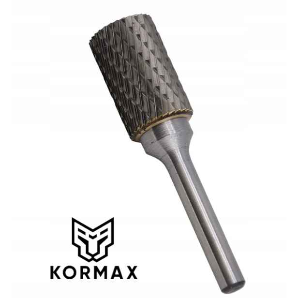 Fréza rotační pilník fi 16 mm 16x25x65x6 na kov s karbidem Kormax