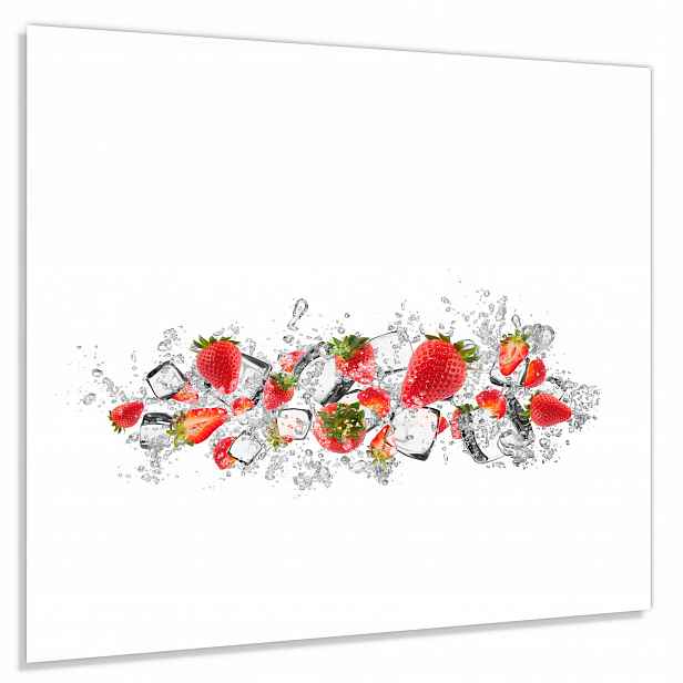 Tvrzený Panel 60x70cm 4mm Dekorativní Do Kuchyně Ochranný Lacobel
