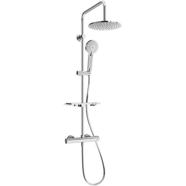 MEXEN - KT40 sprchový sloup s termostatickou baterií chrom 771504093-00