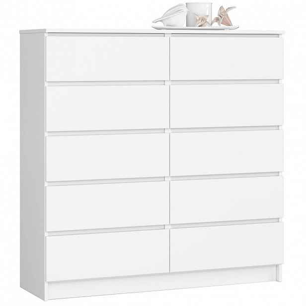 RAUMHIRSCH FURNITURE KOMODA Bílá 121/120/40