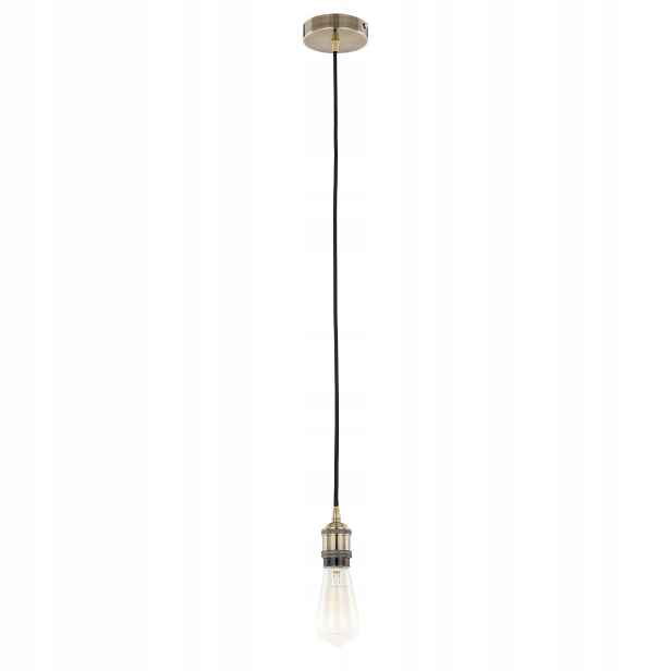 Závěsná lampa minimalistická, industriální, moderní, zlatá, 150 cm Italux