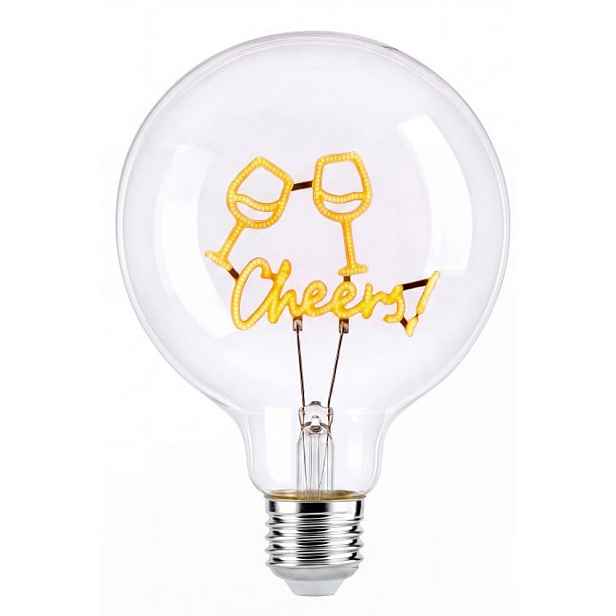 BRIGHT LIGHT LED Žárovka "Cheers" - žlutá