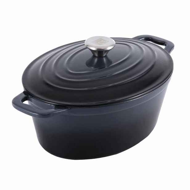 CS SOLINGEN Pekáč s poklicí litinový Xanten 36 x 28 cm černý CS-075262