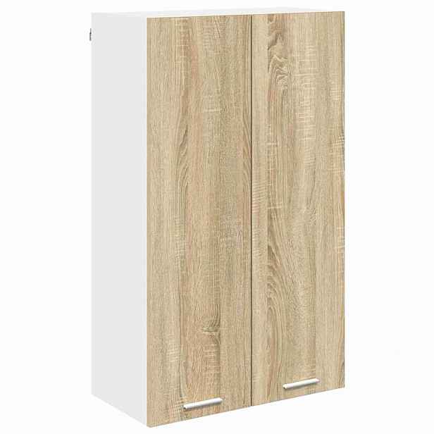 vidaXL Závěsná skříňka Sonoma dub 60 x 31 x 100 cm Kompozitní dřevo