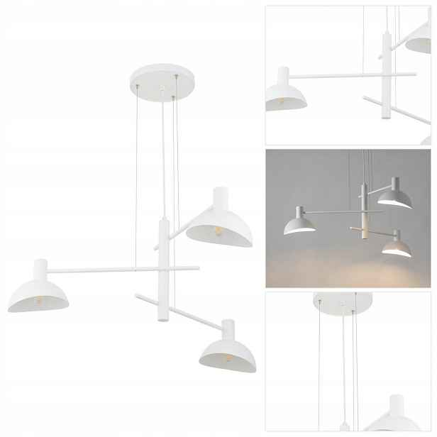 Bílá závěsná lampa Artis moderní nad jídelní stůl Sigma Lighting