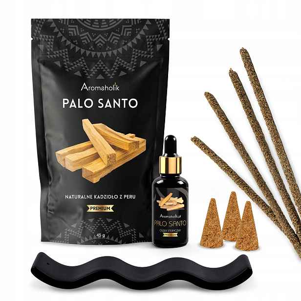 Palo Santo Velký Set – Kadidlový Olej Aromalampa Pro Aromaterapii