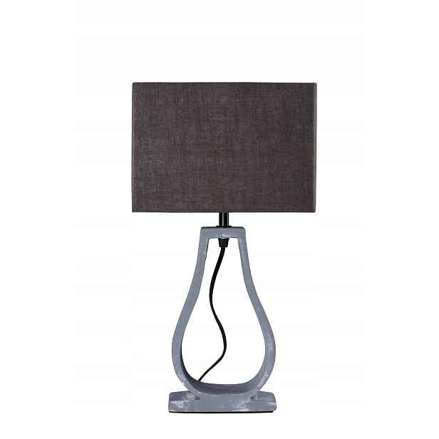 Stolní lampa Candellux Femo šedá