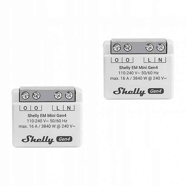 Měřič energie Shelly Em Mini Gen4 2 kusů