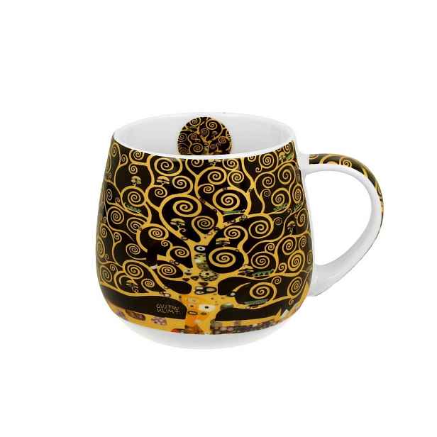 Duo Porcelánový hrnek Klimt Tree Of Life 430 ml vícebarevmý