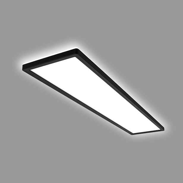 Led panel obdélníkový Briloner bílý, černý 98x20 cm