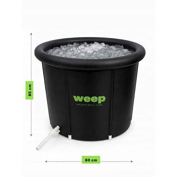 Sud Na Moření Vana Nafukovací Bazén Weep Pro Regeneraci 390L 85x80cm