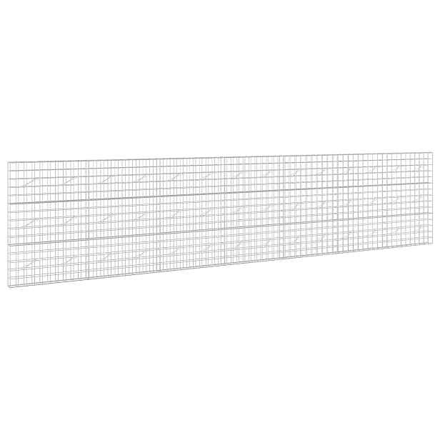 vidaXL Gabion s drátem 5 mm a síťkou 10x10 cm 700x10x150 cm