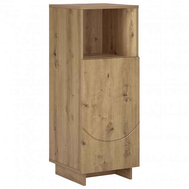 vidaXL Koupelnová skříňka Dub artisan 36,5 x 38 x 95 cm