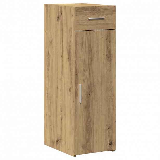 vidaXL Servírovací skříň Artisanový dub 30 x 42,5 x 93 cm