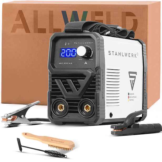 Elektrodová Svářečka Stahlwerk Arc 200 MD DC Mma Lift Tig 230V 200A