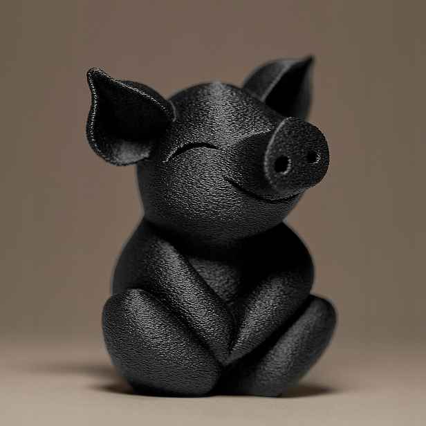 Roztomilé prasátko Moderní dekorativní figurka 20 cm