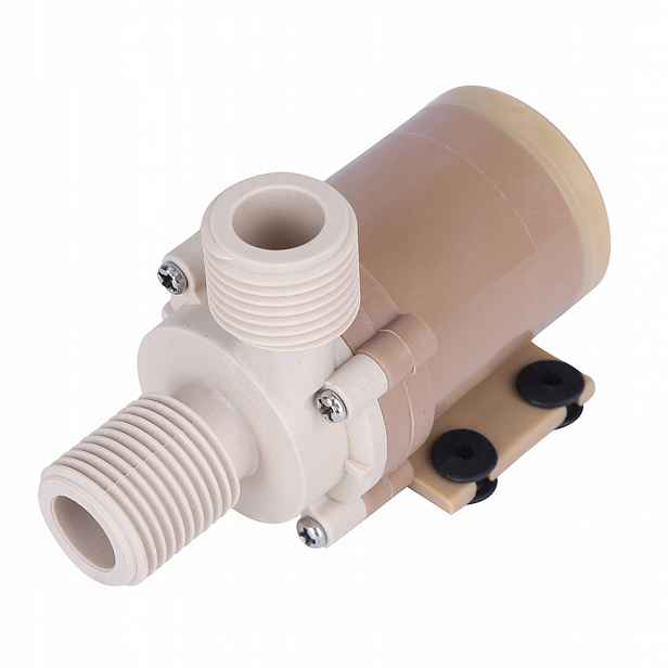 DC 12V Oběhové Čerpadlo Vody 390L/H 500MA S Vnějším Závitem 1/2 Palce