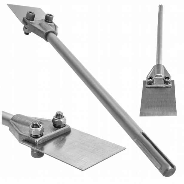 Dláto Sds Max Široké Ploché 400x100 Elastické Ocelové Pro Betonu Dlaždic