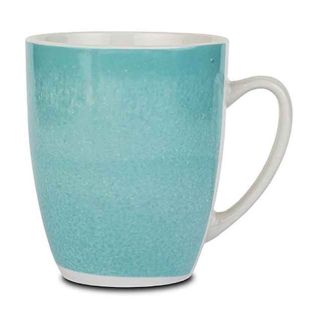 hrnek 380ml sv.tyrkys, ALEXANDRA, porcelán