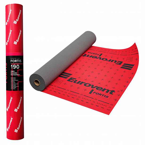 Membrána Na Plnou Střechu Eurovent Fortis 190 g 22,5 m²