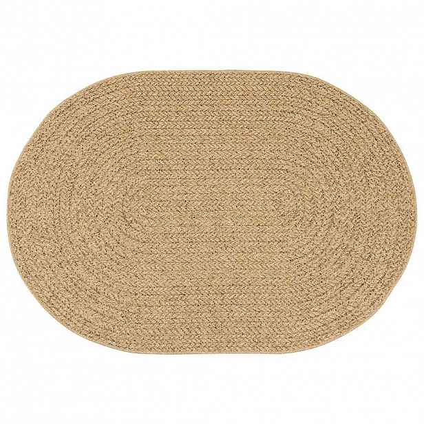 vidaXL Koberec ZIZUR Hnědá 170 x 120 cm Polypropylen