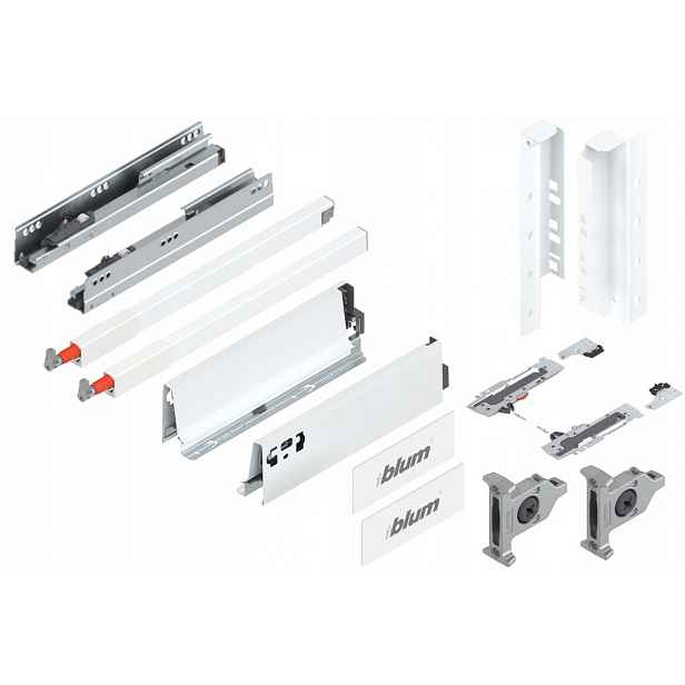 Blum Tandembox 300 Šuplík střední Tip-On C bílá