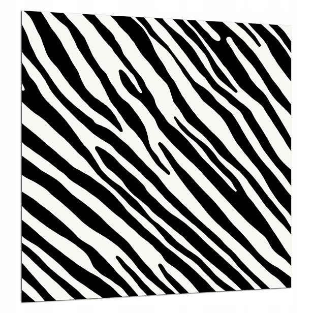 Skleněná Deska Ochranná 60x65 Zebra