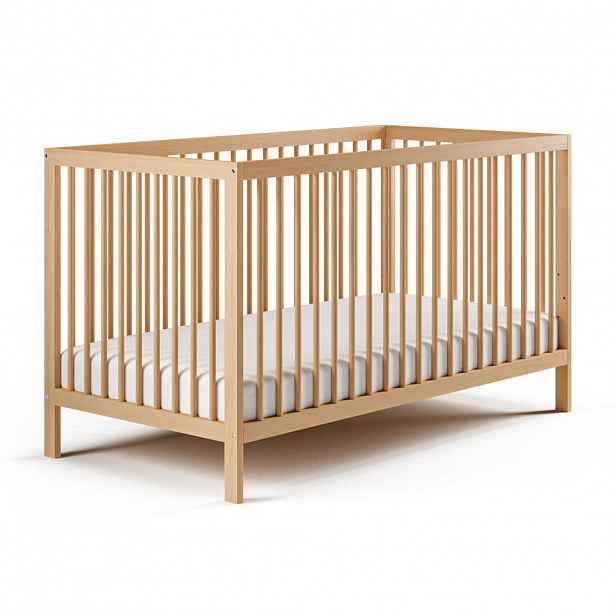 Kids Collective DĚTSKÁ POSTÝLKA s matrací 60x120 cm v bílé barvě