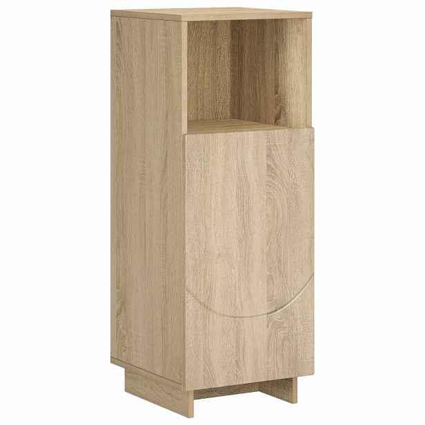 vidaXL Koupelnová skříňka Dub sonoma 36,5 x 38 x 95 cm