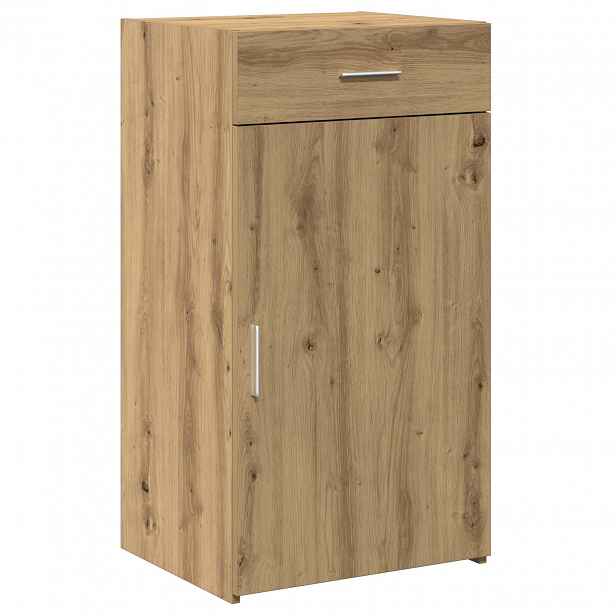 vidaXL Servírovací skříň Artisanový dub 50 x 42,5 x 93 cm