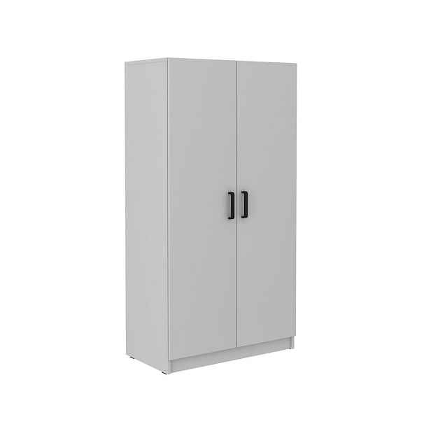 MASSENO ŠATNÍ SKŘÍŇ S OTOČNÝMI DVEŘMI MALTESA, 79,9/153,6/43,6 cm 2dveřová, šedá