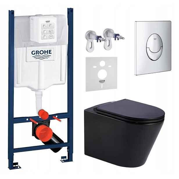 Podomítkový Wc set Stelaz Wc mísa Tornado tlačítko Fresh