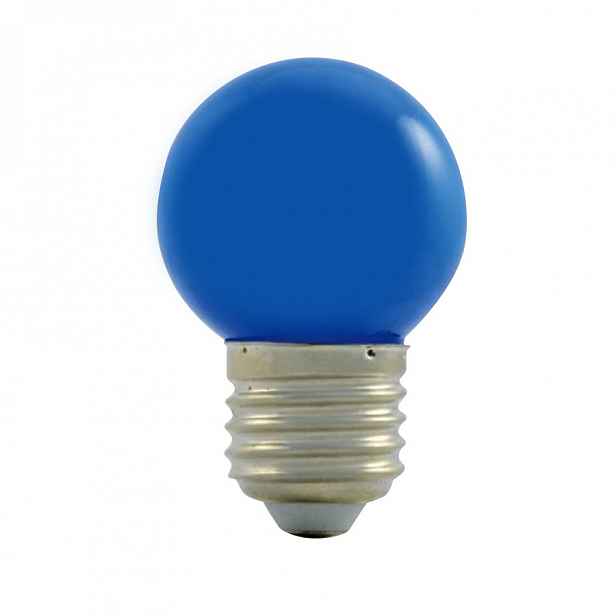 LED žárovka, modrá, patice E27